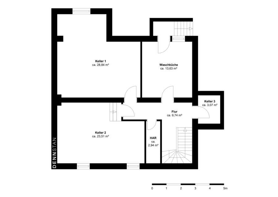 Grundriss Untergeschoss