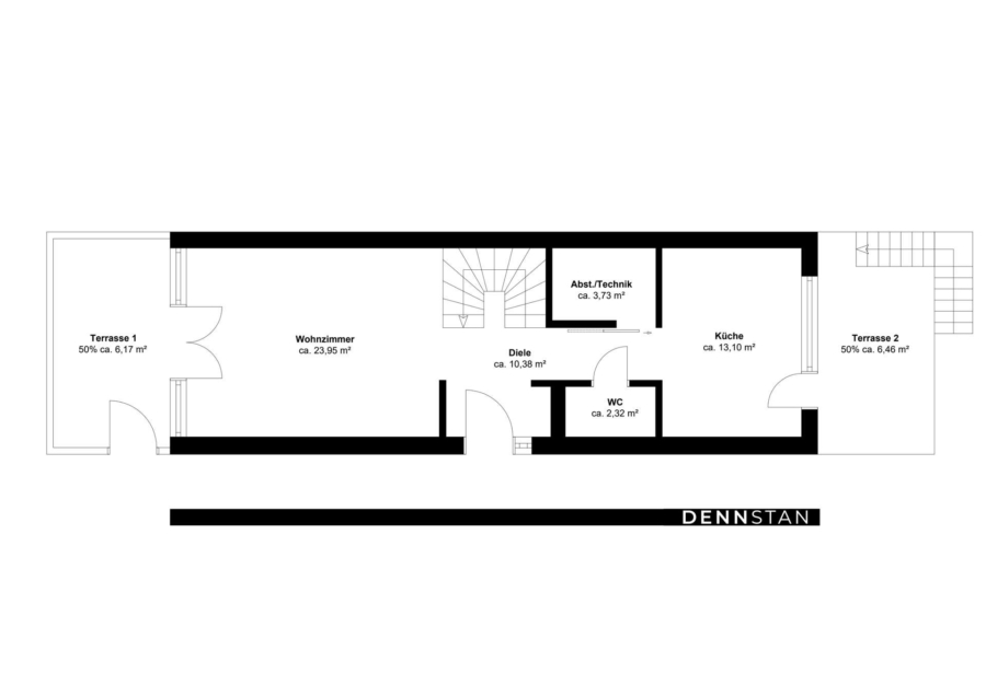 Berliner Straße Planung - Haus 1 -